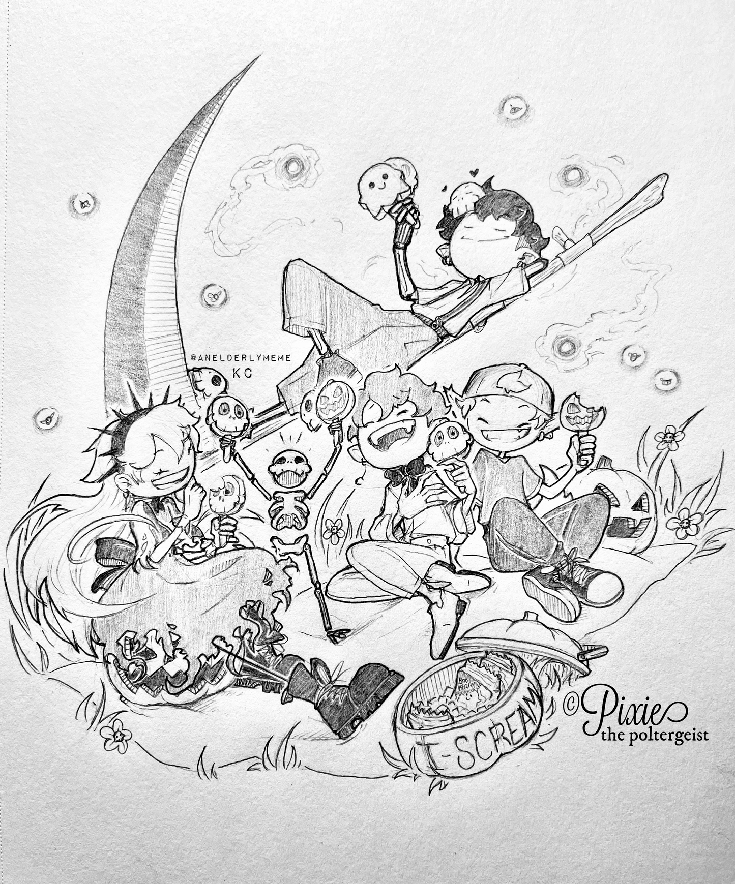 [PRE ORDER] pixie and pals prints