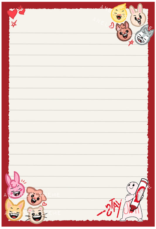 [PRE ORDER] Stay’s memo pad
